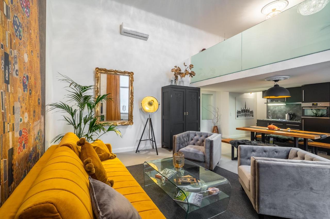 The Kiss - Luxurioeses City Loft Am Naschmarkt Виена Екстериор снимка